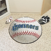 Seattle Mariners Baseball Rug - 27in. Diameter - Retro Collection - 1981 Seattle Mariners, 2121