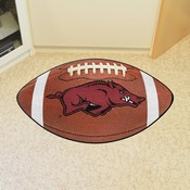 Arkansas Razorbacks Football Rug - 20.5in. x 32.5in. - Razorback Primary Logo, 2130