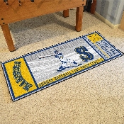 Seattle Mariners Ticket Runner Rug - 30in. x 72in. - Retro Collection - 1989 Seattle Mariners, 2195