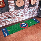 Chicago Cubs Putting Green Mat - 1.5ft. x 6ft.1990, 2200