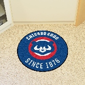 Chicago Cubs Roundel Rug - 27in. Diameter1990, 2201