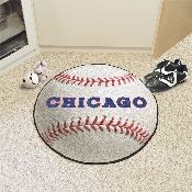 Chicago Cubs Baseball Rug - 27in. Diameter1990, 2206