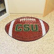 Colorado State Rams Football Rug - 20.5in. x 32.5in. - CSU Alternate Logo, 2246