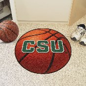 Colorado State Rams Basketball Rug - 27in. Diameter - CSU Alternate Logo, 2249