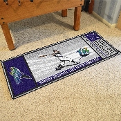 Tampa Bay Devil Rays Ticket Runner Rug - 30in. x 72in., 2300