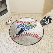 Tampa Bay Devil Rays Baseball Rug - 27in. Diameter, 2304