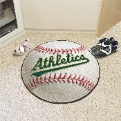 Oakland Athletics Baseball Rug - 27in. Diameter2000, 2321