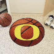 Oregon Ducks Basketball Rug - 27in. Diameter - O Primary Logo, 2360