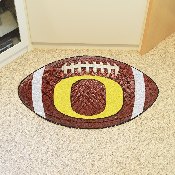 Oregon Ducks Football Rug - 20.5in. x 32.5in. - O Primary Logo, 2363