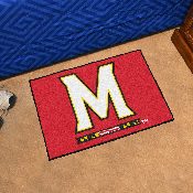 Maryland Terrapins Starter Mat Accent Rug - 19in. x 30in. - M Primary Logo, 2448