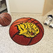 UAPB Golden Lions Basketball Rug - 27in. Diameter, 2468
