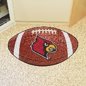 Louisville Cardinals Football Rug - 20.5in. x 32.5in. - Cardinal Head Primary Logo, 2640