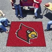 Louisville Cardinals Tailgater Rug - 5ft. x 6ft. - Cardinal Head Primary Logo, 2644