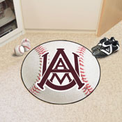Alabama A&M Bulldogs Baseball Rug - 27in. Diameter, 2672