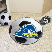 Delaware Blue Hens Soccer Ball Rug - 27in. Diameter, 2848