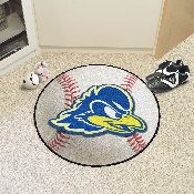 Delaware Blue Hens Baseball Rug - 27in. Diameter, 2853