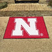 Nebraska Cornhuskers All-Star Rug - 34 in. x 42.5 in. - N Primary Logo, 2874