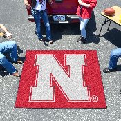 Nebraska Cornhuskers Tailgater Rug - 5ft. x 6ft. - N Primary Logo, 2876