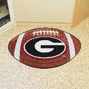 Georgia Bulldogs Football Rug - 20.5in. x 32.5in. - G Primary Logo, 3024