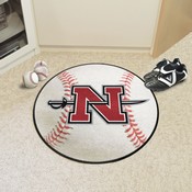 Nicholls State Colonels Baseball Rug - 27in. Diameter, 3067