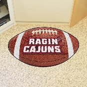 Louisiana-Lafayette Ragin' Cajuns Football Rug - 20.5in. x 32.5in., 3078