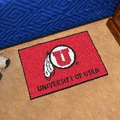 Utah Utes Starter Mat Accent Rug - 19in. x 30in., 3126