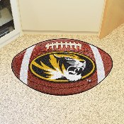 Missouri Tigers Football Rug - 20.5in. x 32.5in., 3277