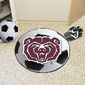 Missouri State Bears Soccer Ball Rug - 27in. Diameter, 3397