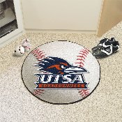 UTSA Roadrunners Baseball Rug - 27in. Diameter, 3502