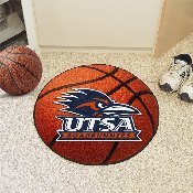 UTSA Roadrunners Basketball Rug - 27in. Diameter, 3508