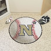 Naval Academy Baseball Rug - 27in. Diameter, 3538