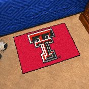 Texas Tech Red Raiders Starter Mat Accent Rug - 19in. x 30in. - Double T Primary Logo, 3563