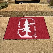 Stanford Cardinal All-Star Rug - 34 in. x 42.5 in. - S Tree Primary Logo, 3618