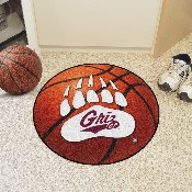 Montana Grizzlies Basketball Rug - 27in. Diameter, 3639