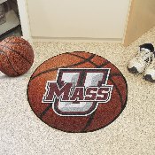 UMass Minutemen Basketball Rug - 27in. Diameter, 3688