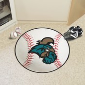 Coastal Carolina Chanticleers Baseball Rug - 27in. Diameter, 3697