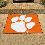 Clemson Tigers All-Star Rug - 34 in. x 42.5 in., 3719