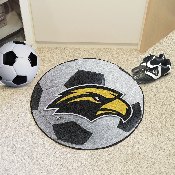 Southern Miss Golden Eagles Soccer Ball Rug - 27in. Diameter, 3732