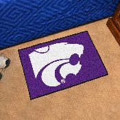 Kansas State Wildcats Starter Mat Accent Rug - 19in. x 30in. - Wildcat Head Primary Logo, 3743