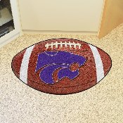 Kansas State Wildcats Football Rug - 20.5in. x 32.5in., 3744
