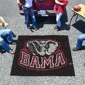 Alabama Crimson Tide Tailgater Rug - 5ft. x 6ft., BAMA Logo, 3758