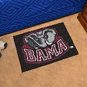 Alabama Crimson Tide Starter Mat Accent Rug - 19in. x 30in., A Logo, 3761