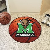 Marshall Thundering Herd Basketball Rug - 27in. Diameter, 3909