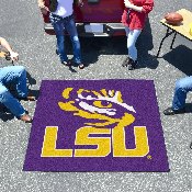 LSU Tigers Tailgater Rug - 5ft. x 6ft. - LSU Primary Logo, 3946