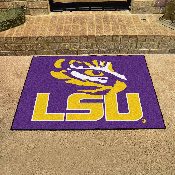 LSU Tigers All-Star Rug - 34 in. x 42.5 in. - LSU Primary Logo, 3950