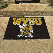 West Virginia State Yellow Jackets All-Star Rug - 34 in. x 42.5 in., 4061