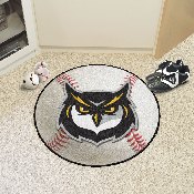 Kennesaw State Owls Baseball Rug - 27in. Diameter, 4147