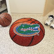 Florida Gators Basketball Rug - 27in. Diameter - Gator Head Primary Logo, 4156