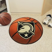 Army West Point Black Knights Basketball Rug - 27in. Diameter - Shield Primary Logo, 4161