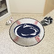 Penn State Nittany Lions Baseball Rug - 27in. Diameter - Nittany Lion Head Primary Logo, 4239